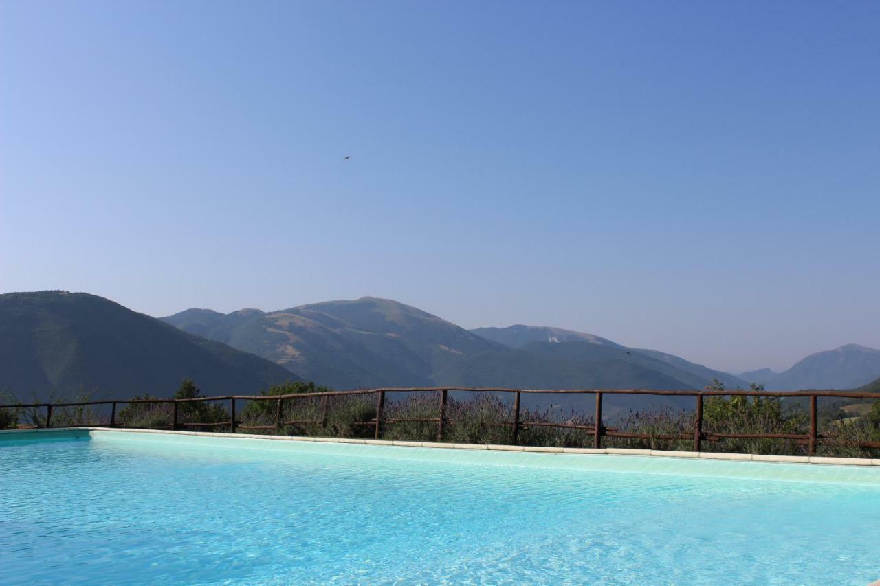 Agriturismo Roccagelli Vallo di Nera Exterior photo